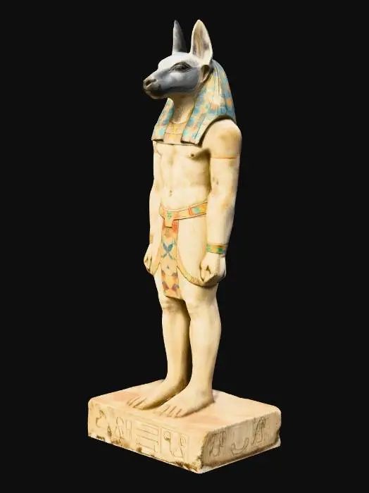 3D model for Anubis Statue