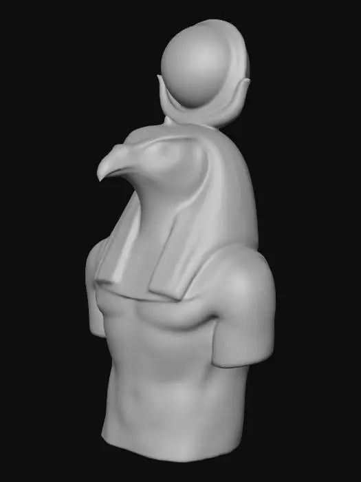 3D model for Horus Statue
