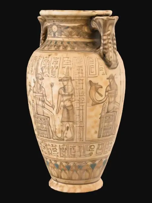 3D model for Ancient Egyptian Vase