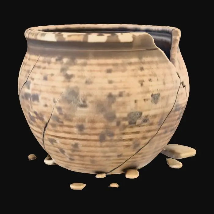 3D model for Ancient Fragmented Vessel