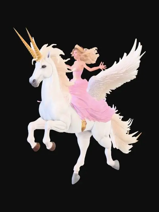 3D model for Unicorn princess Maddie