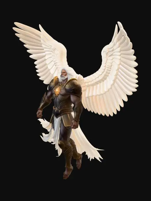 3D model for Ascendant Angel of Dawn