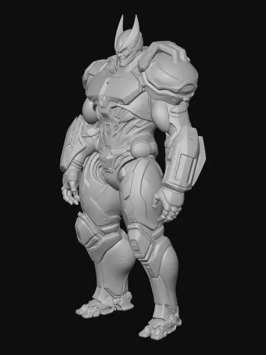 3D model for Crimson Mech Rampage
