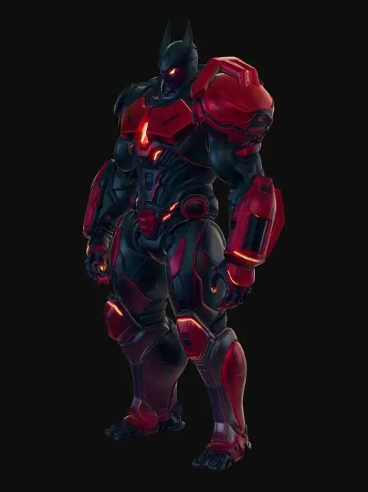 3D model for Crimson Mech Rampage