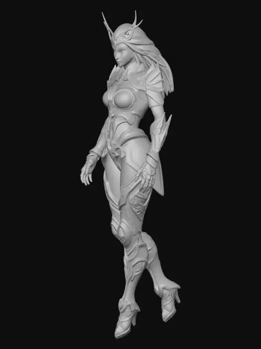 3D model for Nebula Valkyrie
