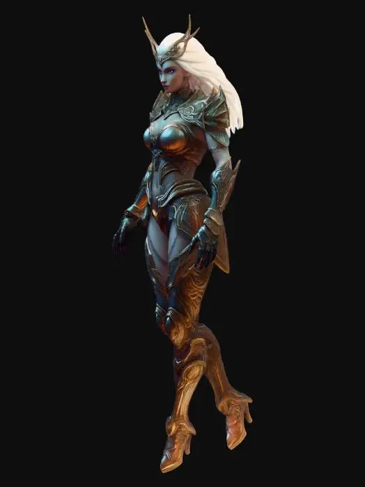 3D model for Nebula Valkyrie