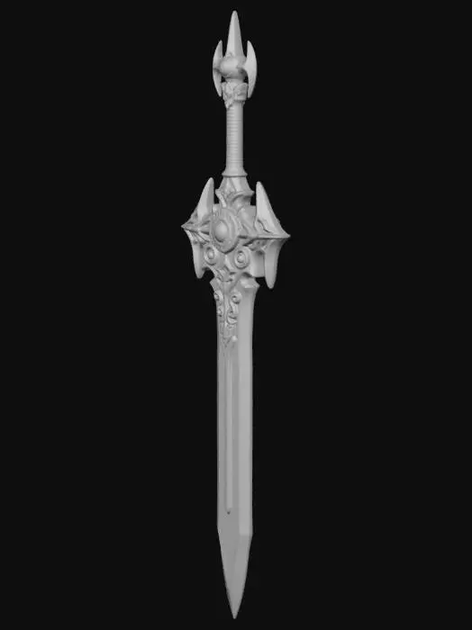 3D model for Divine Lord Peak Earth Realm Sword