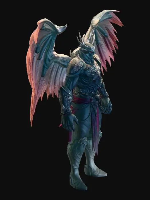 3D model for Pain 1st Level Fallen Angel