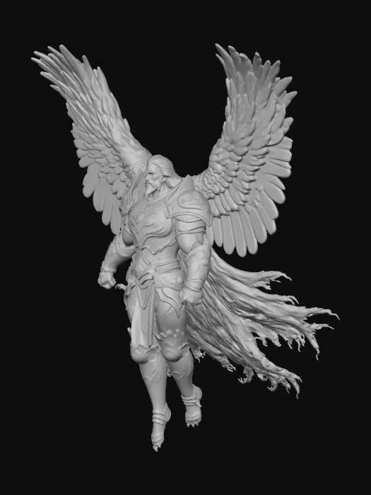 3D model for Radiant Ascendant Paladin