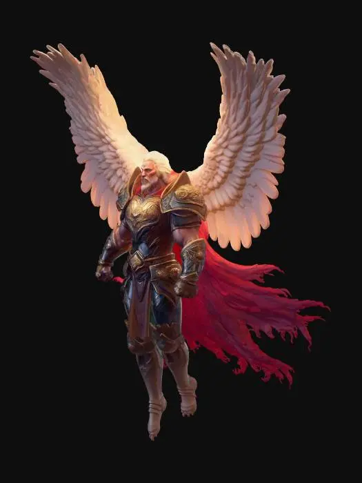 3D model for Radiant Ascendant Paladin