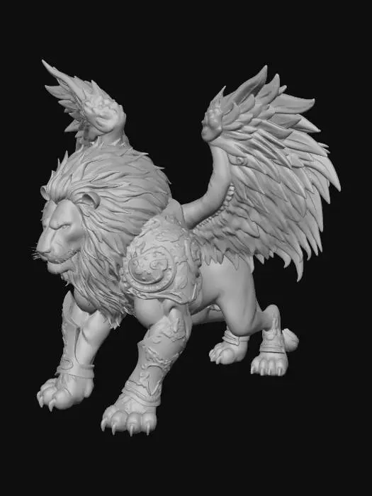 3D model for Divine Knight Pet