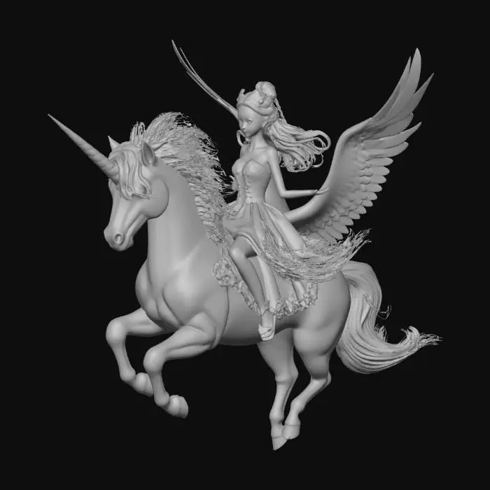 3D model for Unicorn Princess L3