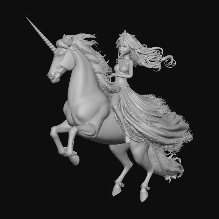 3D model for Unicorn Princess L1