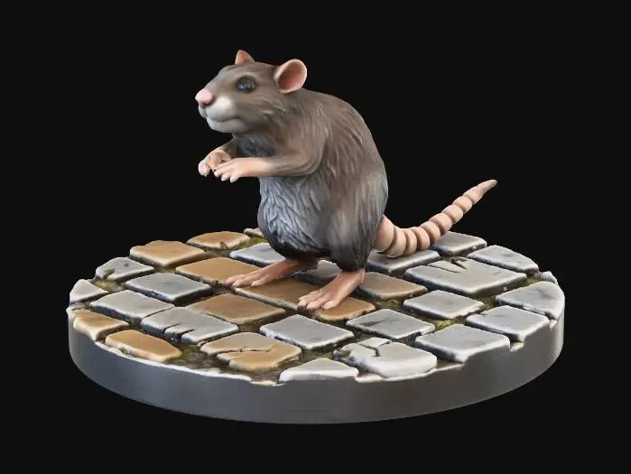 3D model for Cobblestone Mouse