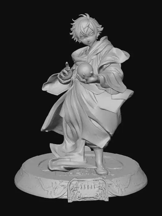 3D model for Mage of Light