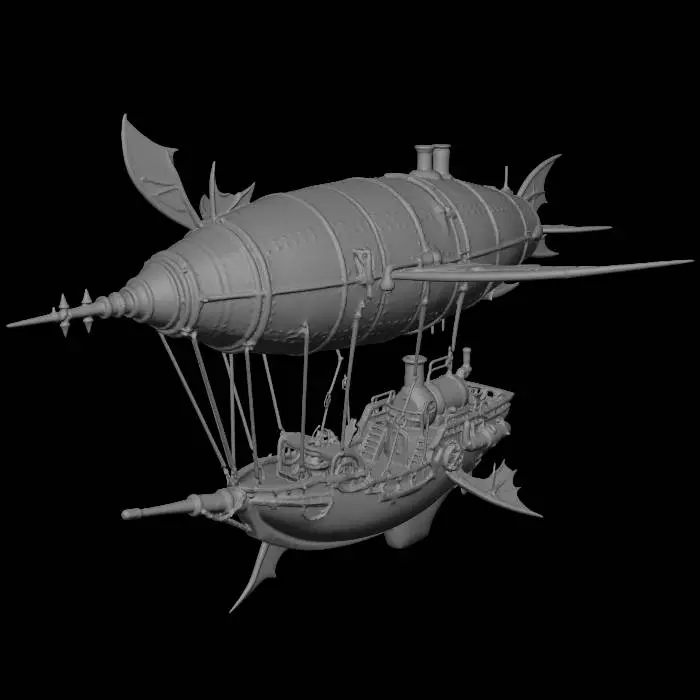 3D model for The Brass Leviathan