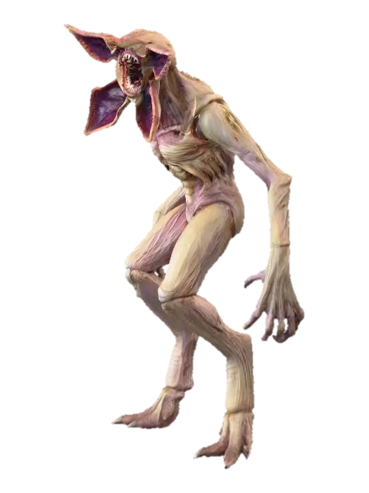 Demogorgon Creature, #villain# 3D model, vytvořený pomocí AI