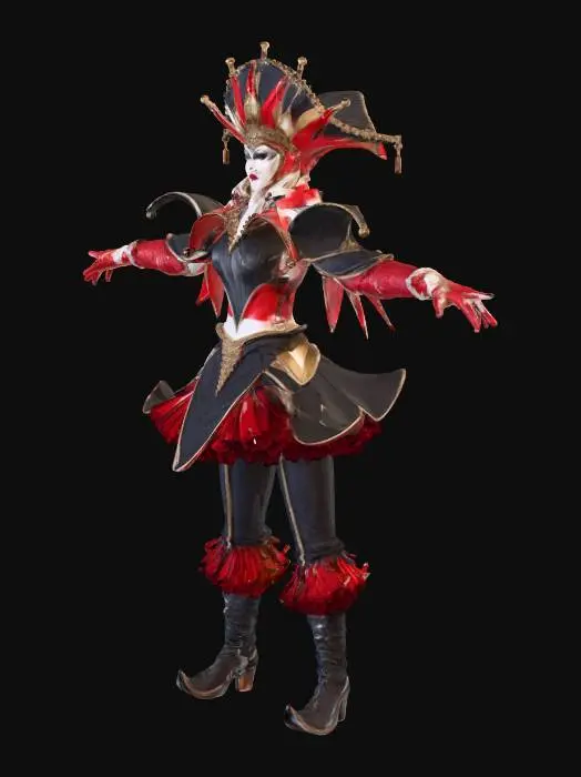 3D model for Venetian Clown