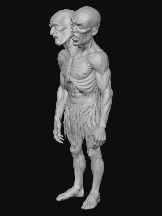 3D model for Duality of Self, #Halloween2025#