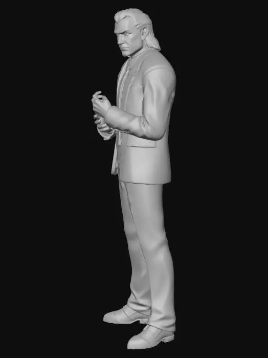 3D model for Agent in Black Suit