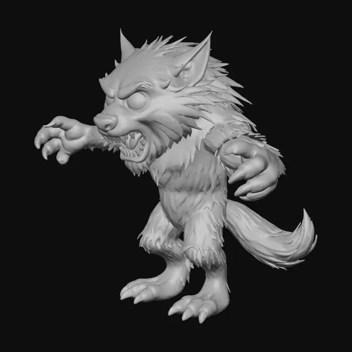 3D model for Werewolf Fury