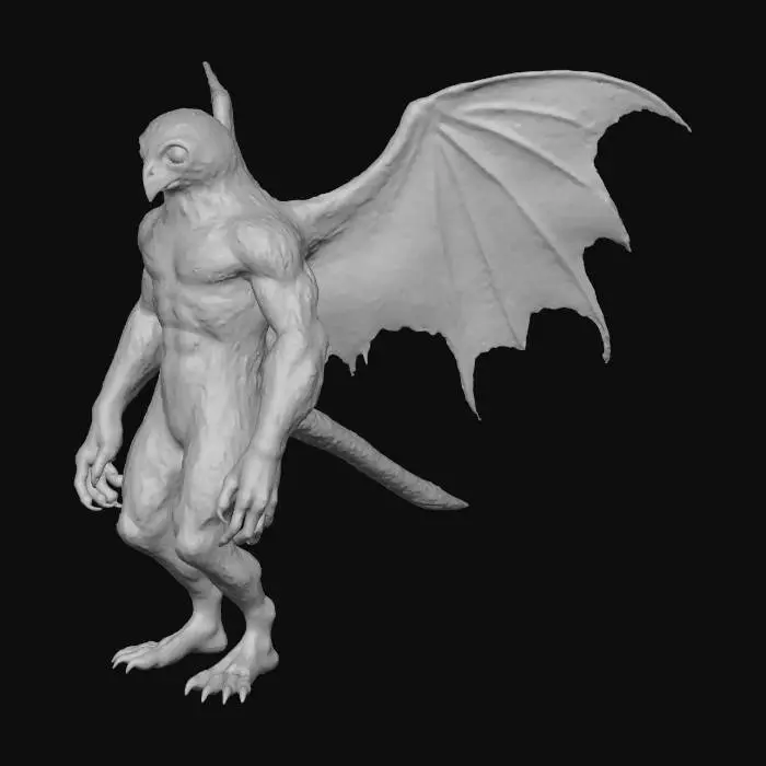 3D model for Mothman Manifestation