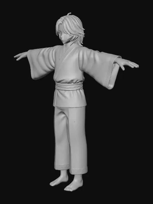 3D model for kael