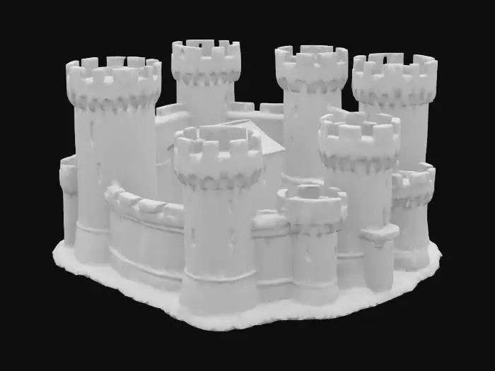 3D model for Fortress of Echoes