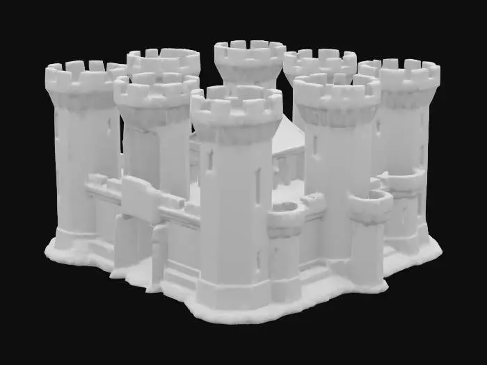 3D model for Fortress of Echoes