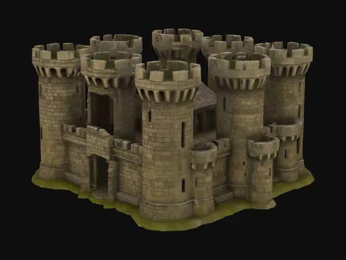 3D model for Fortress of Echoes