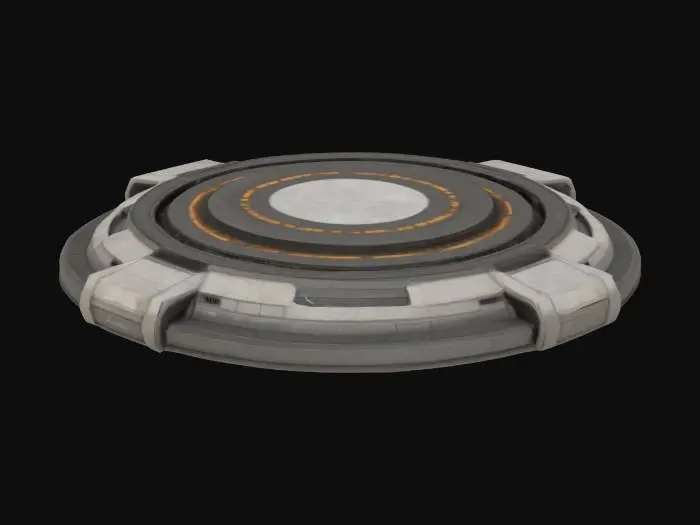 3D model for Landing Pad on Mars