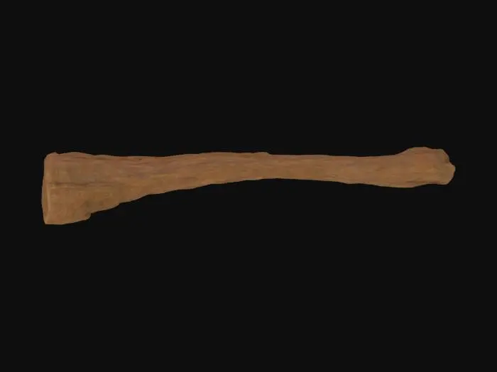 3D model for Wooden Club