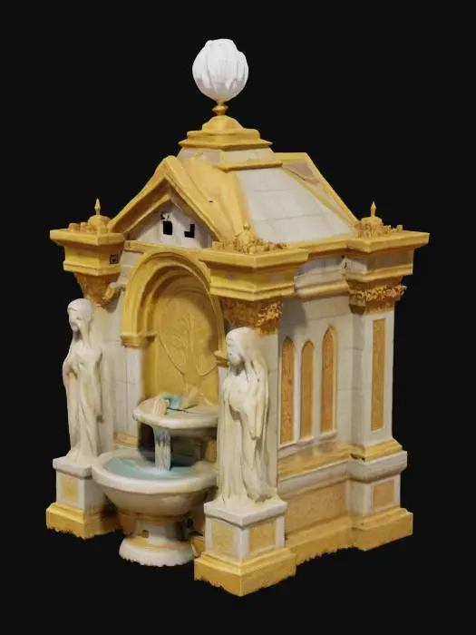 3D model for Sanctum of Serenity, Shrine of life #fairy#
