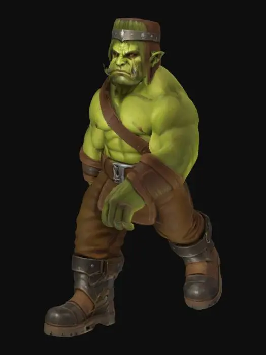 3D model for Orc Builder, #fairy#