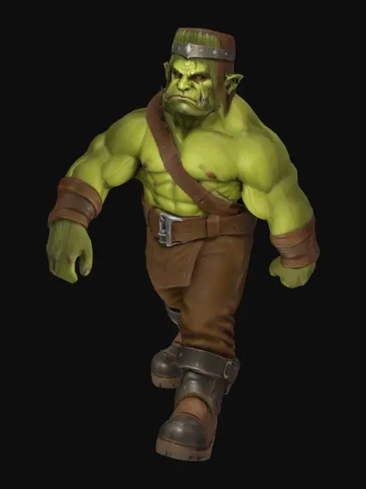 3D model for Orc Builder, #fairy#