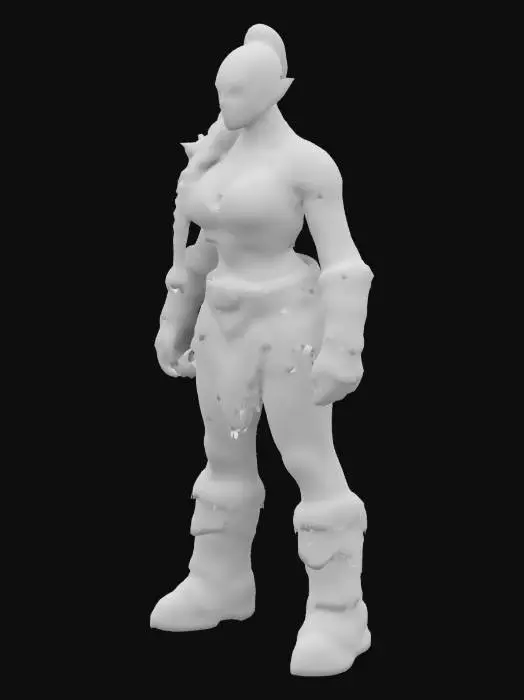 3D model for Orc Beastmaster