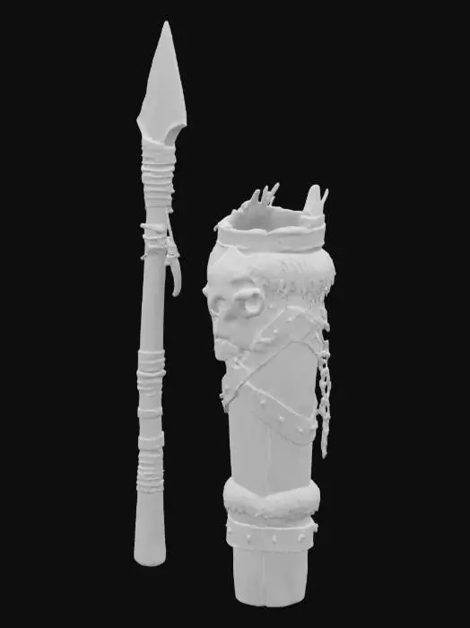 3D model for Throwing Spear, Javelin