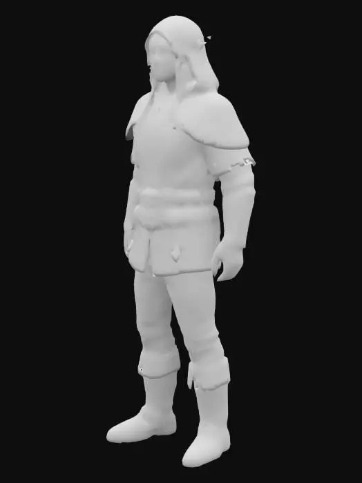 3D model for Elven Scout