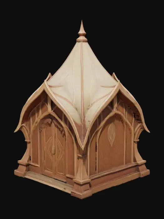 3D model for Elven house