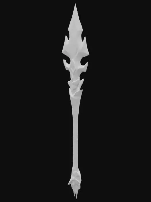 3D model for Dryad nature spear / arrow