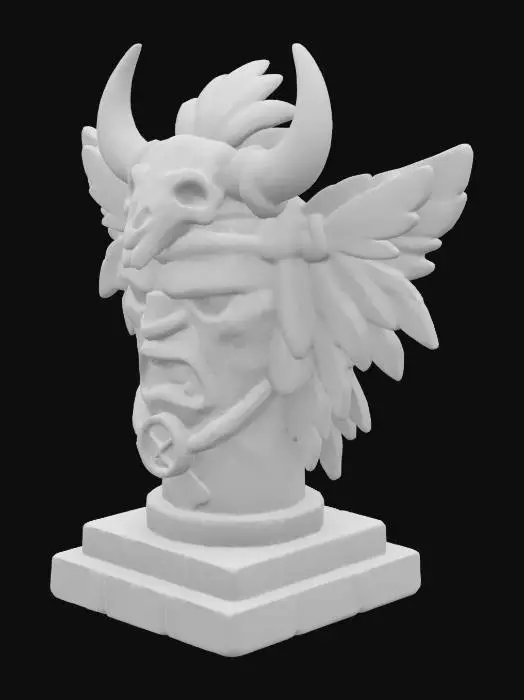 3D model for Orc shaman totem