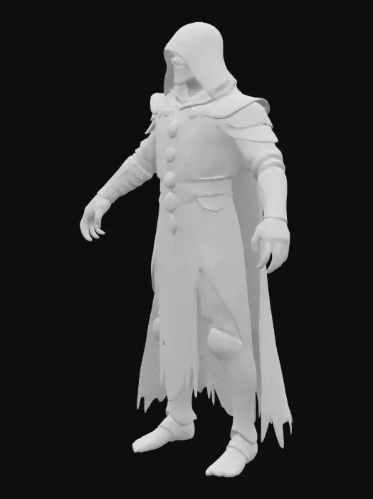 3D model for Necromancer