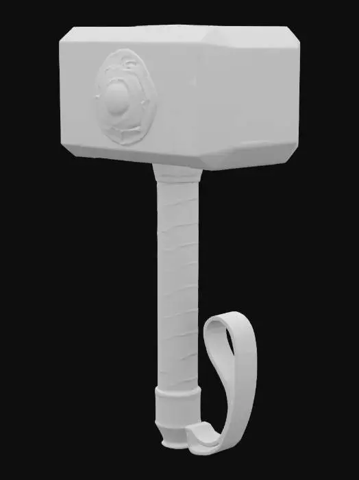 3D model for [Oslo] , #AroundTheWorld#, Mjolnir the hammer of gods