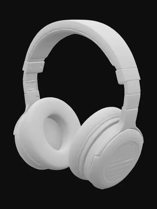 3D model for Neon Headphones