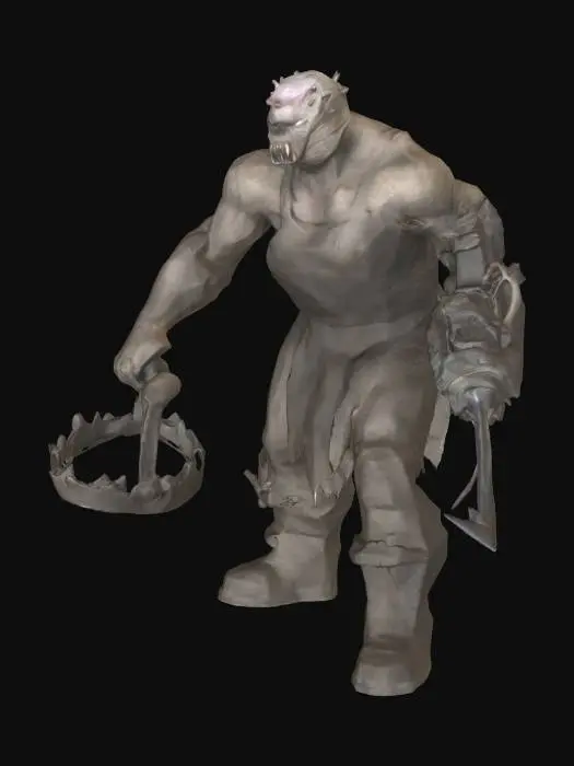 3D model for Trapper Killer, #SketchTo3D#