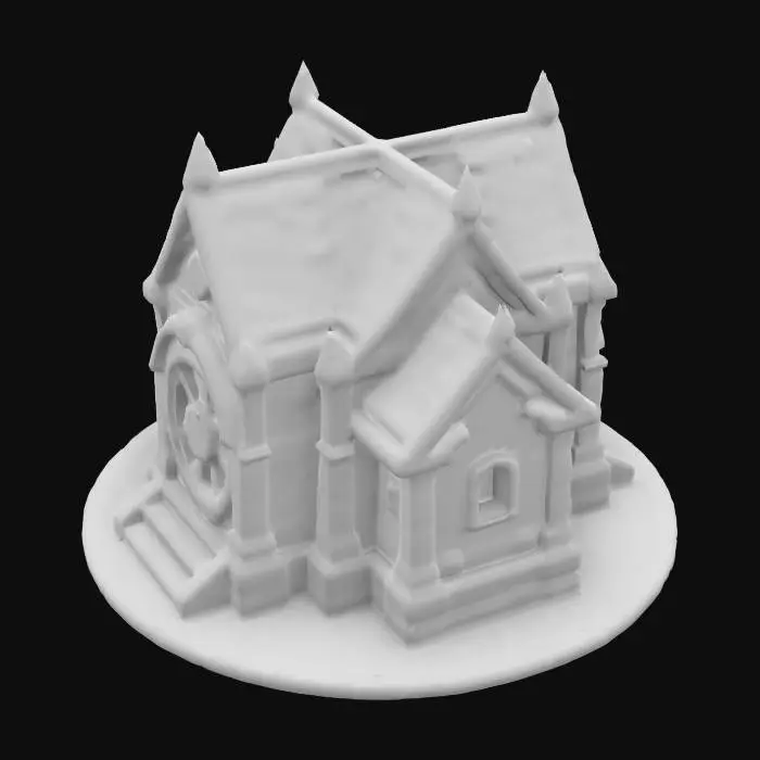 3D model for Vault Sanctuary, dwarven treasury