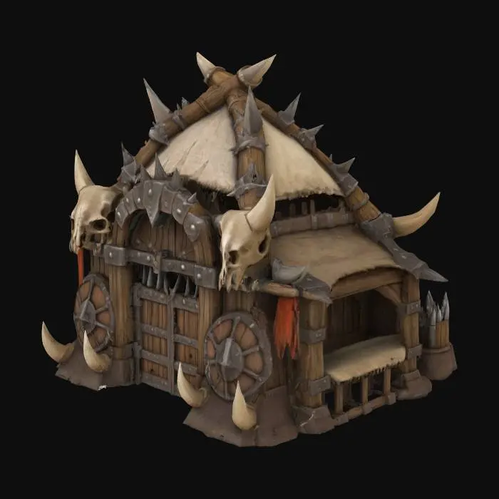 3D model for Warrior's Bastion