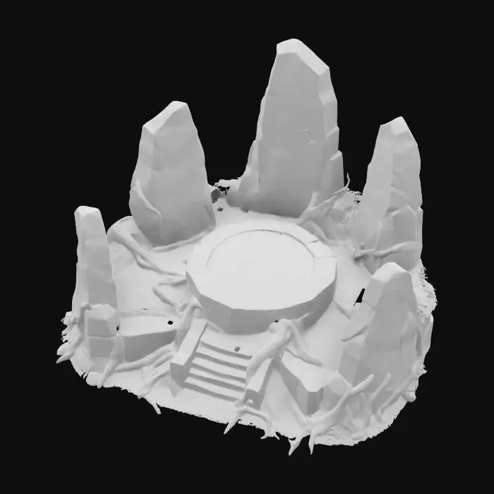 3D model for Golden Sanctuary