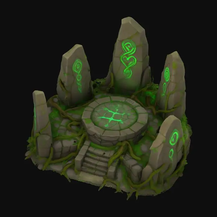 3D model for Golden Sanctuary