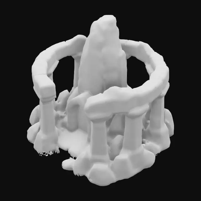 3D model for Ancient Stone Sanctuary